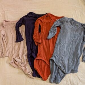Kyte baby long sleeved onesies (set of 4)